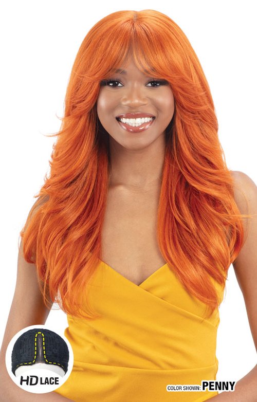 Shake N Go Freetress Equal Curtain Bang HD Lace Wig  Maven