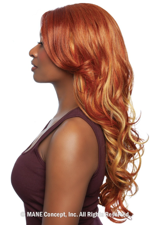 Mane Concept Brown Sugar Caramel Fiesta HD Lace Front Wig Caramel 04 BSCF204