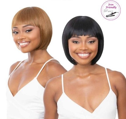 Its a Wig Premium Synthetic Wig Bob Bang 8"