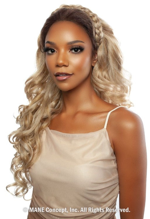 Mane Concept Brown Sugar Skin Blond Lace 13x6 Lace Front Wig Glueless04 BSSB208