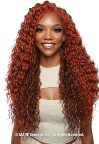 Thumbnail for Mane Concept Brown Sugar Skin Blond Lace 9x6 Pre Cut Lace Front Wig 04 BSSB204