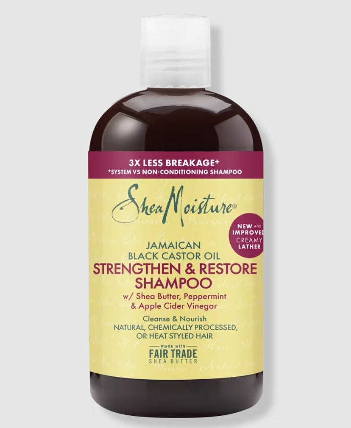 SheaMoisture Jamaican Black Castor Oil Strengthen & Restore Shampoo – 13 fl oz