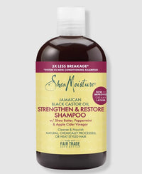 Thumbnail for SheaMoisture Jamaican Black Castor Oil Strengthen & Restore Shampoo – 13 fl oz