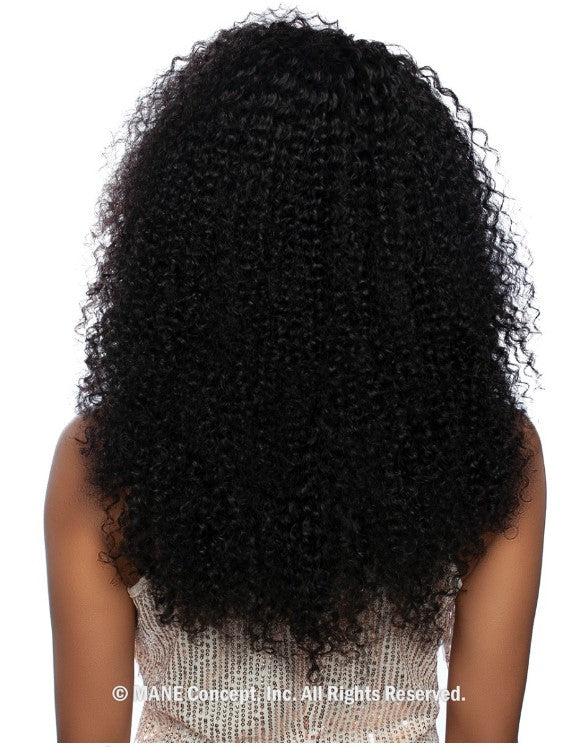 Mane Concept Trill 11A 13"x4" Ear to Ear Deep Lace Front Wig  Soft Jerry Curl 22" TRE2106