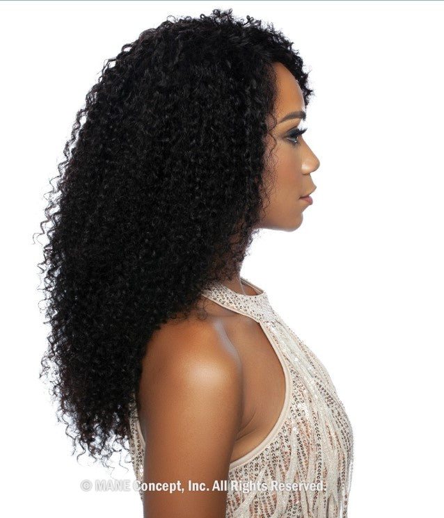 Mane Concept Trill 11A 13"x4" Ear to Ear Deep Lace Front Wig  Soft Jerry Curl 22" TRE2106