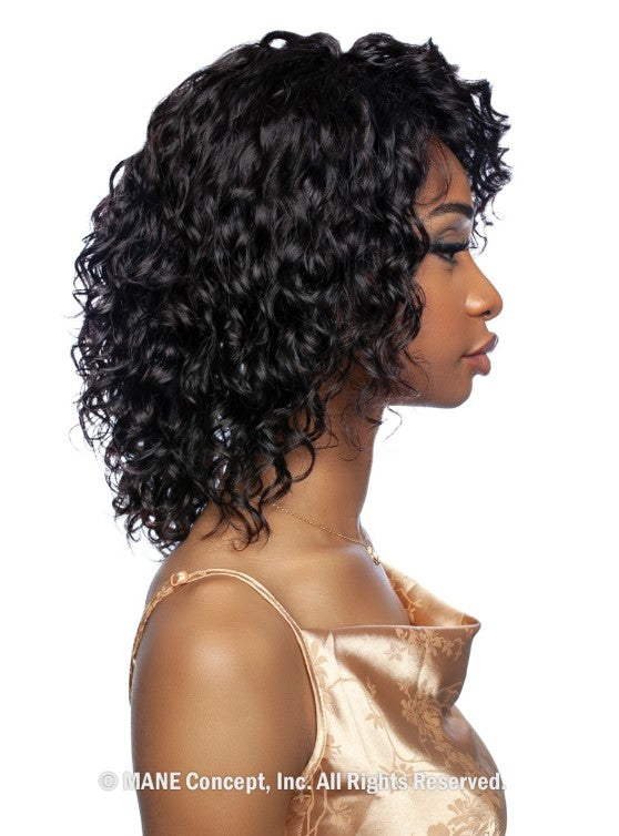 Mane Concept Trill 11A 13"x4" Ear to Ear Deep Lace Front Wig  Deep Wave 14" TRE2113