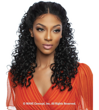 Thumbnail for Mane Concept Red Carpet HD Whole Lace Front Wig Mane Beauty 02 Deep Wave 20 RCHD402