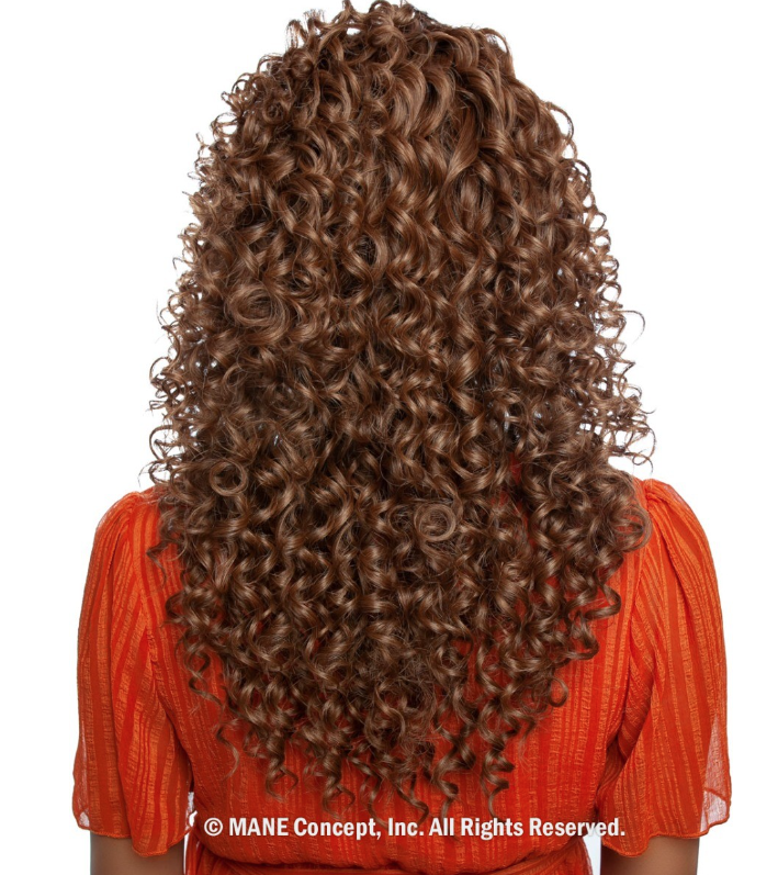 Mane Concept Red Carpet HD Whole Lace Front Wig Mane Beauty 02 Deep Wave 20 RCHD402