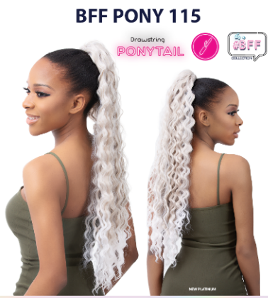 Nutique BFF Draw String Pony Tail BFF PONY 115