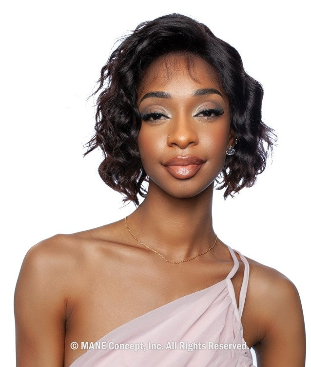 Mane Concept Trill 11A 13"x4" Ear to Ear Deep Lace Front Wig Water Wave 10" TRE2109