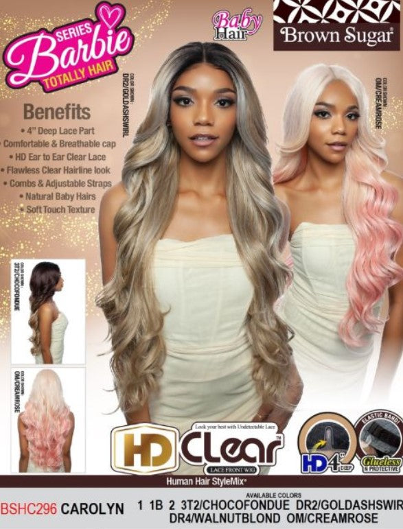 Mane Concept Brown Sugar Barbie Series HD Clear Lace Front Wig Carolyn BSHC296