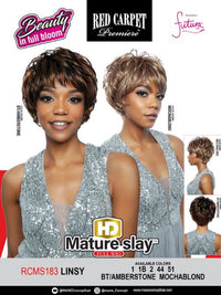 Thumbnail for Mane Concept  HD Mature Slay Wig Linsy RCMS183