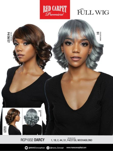 Mane Concept Red Carpet Full Wig Darcy RCP1032 - Elevate Styles