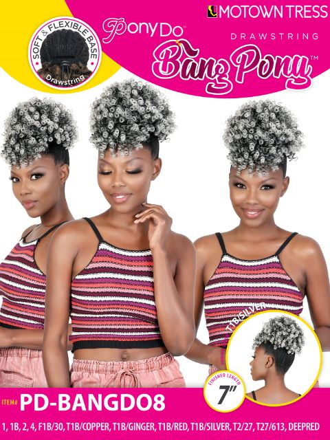 Motown Tress Drawstring Pony Do PD-BangDO8