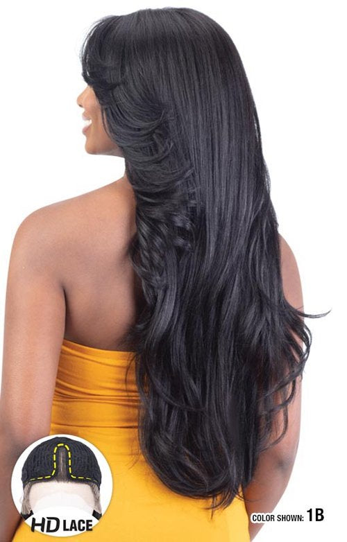 Shake N Go Freetress Equal Curtain Bang HD Lace Wig  Bombshell - Elevate Styles