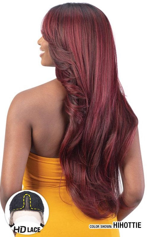 Shake N Go Freetress Equal Curtain Bang HD Lace Wig  Bombshell - Elevate Styles