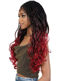 Thumbnail for Motown Tress HD BOX BRAID FRENCH GODDESS Whole Lace Front Wig WLB FRENCH