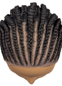 Thumbnail for Motown Tress HD BOX BRAID V TYPE FULANI Whole Lace Front Wig WLB.QUIN32