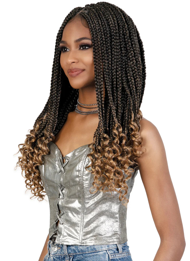 Motown Tress HD GODDESS BOX BRAID SQUARE TOP Lace Front Wig WLBII.LUCK