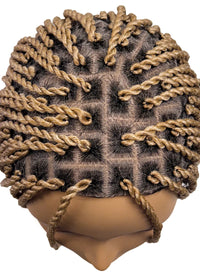 Thumbnail for Motown Tress HD MICRO SENEGAL TWIST SQUARE TOP Lace Front Wig WLBII.MICRO