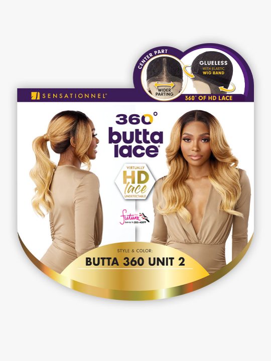 Sensationnel 360 Butta Lace Front Wig Unit 2 LDB360002