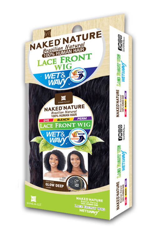 Shake N Go Freetress Naked Nature Wet & Wavy Glow Deep *COLOR NATURAL ONLY*