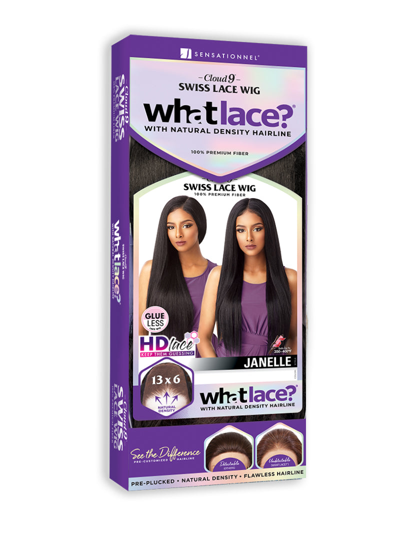 Sensationnel Cloud 9 WhatLace? Pre-Plucked NEW HD-Lace Front Wig Janelle LDWJAN