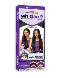 Thumbnail for Sensationnel Cloud 9 WhatLace? Pre-Plucked NEW HD-Lace Front Wig Janelle LDWJAN