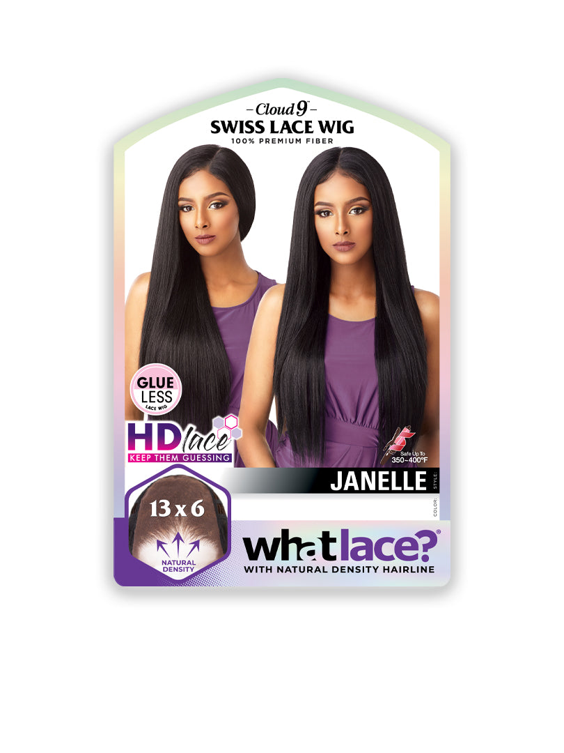 Sensationnel Cloud 9 WhatLace? Pre-Plucked NEW HD-Lace Front Wig Janelle LDWJAN