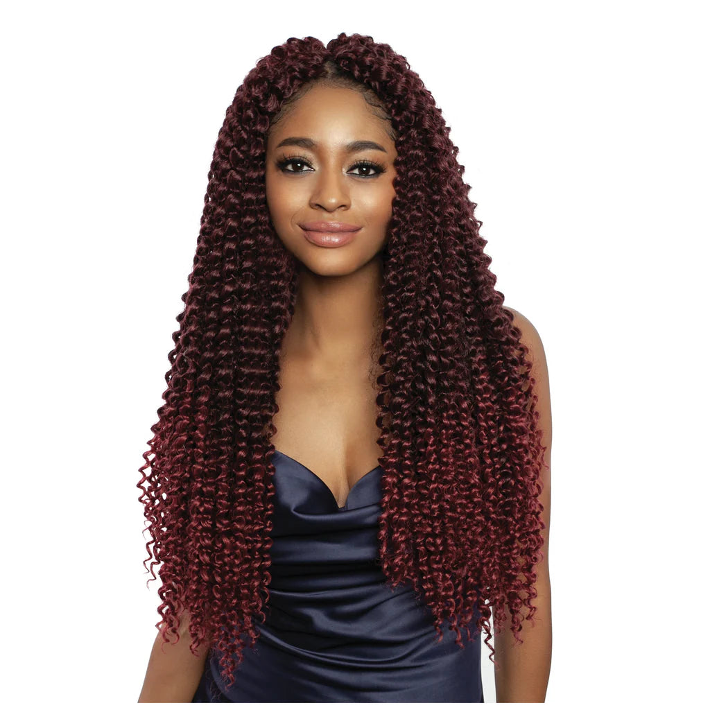 Mane Concept Afri Naptural Caribbean Crochet Braid 3x Water Wave 22" CB3P2201 - Elevate Styles