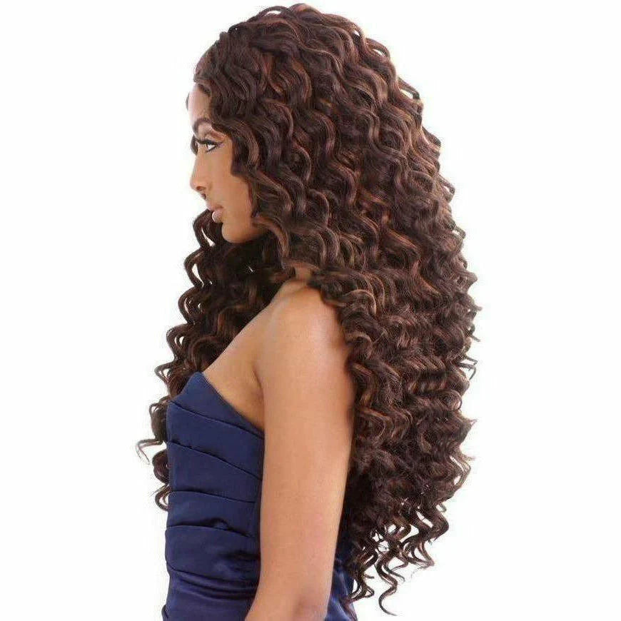 Afri Naptural Mane Concept Caribbean Bundle Crochet Braid Ripple Deep 18" CB1805