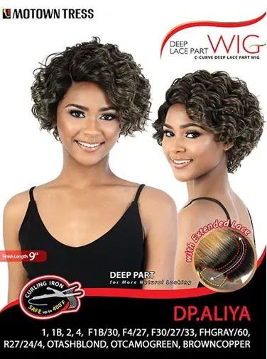 Motown Tress Deep Curved Lace Part Wig - DP.ALIYA - Elevate Styles