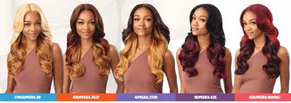 Outre Color Bomb HD Lace Front Wig Yavanna 22" - Elevate Styles