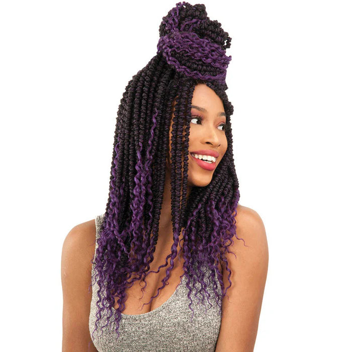 Ali Tress Braid Collection 2X DOUBLE PACK 24 STRANDS Passion Twist Braid 22"