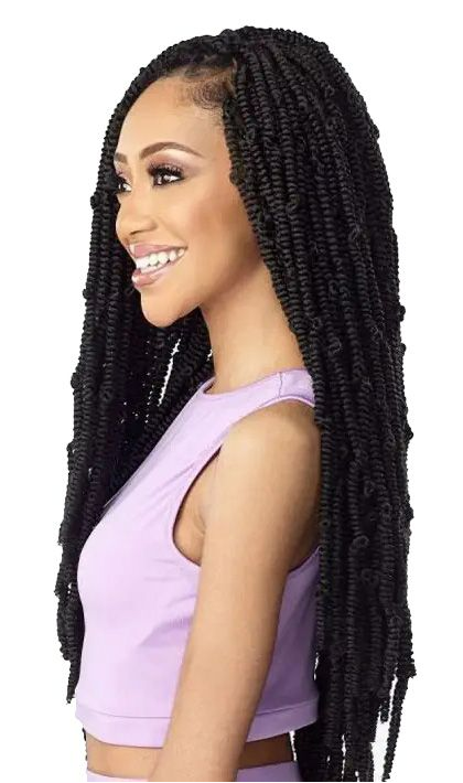 Sensationnel Lulutress 3X Pre-Looped Crochet Bomb Twist 18"