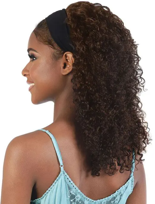 Motown Tress 100% Persian Virgin Remy Human Hair Headband Wig - HPR.BAND99 - Elevate Styles