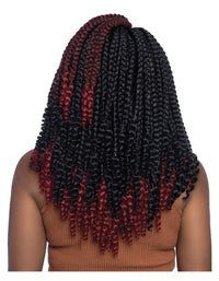 Thumbnail for Afri-Naptural Crochet Braid 2x Curly Ends Jumbo Box Braid 12