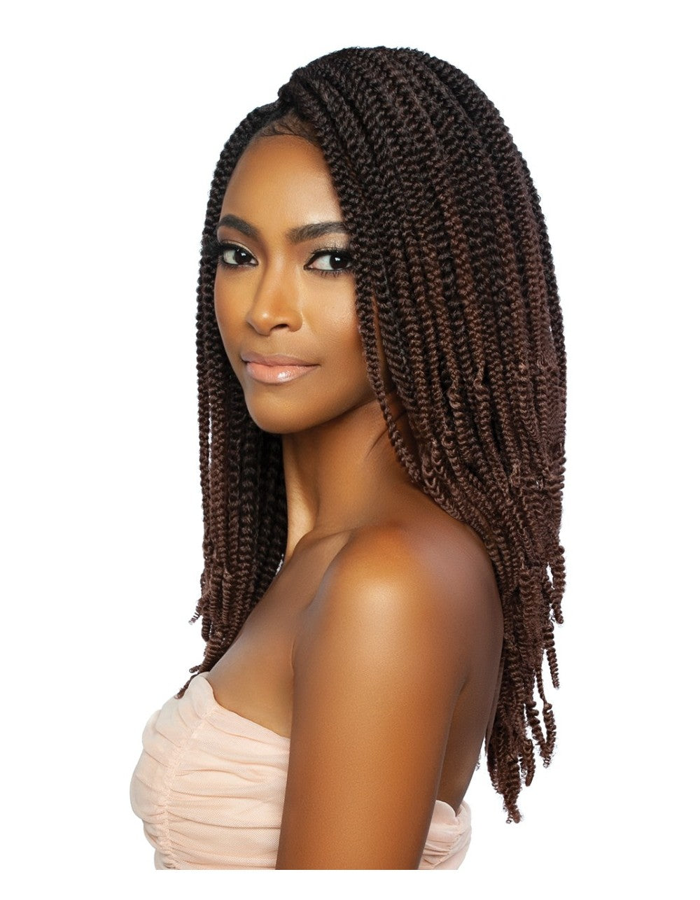 Mane Concept Afri Naptural Crochet Braid - 3X WHIPPY BOX BRAID 14”  BOX313 - Elevate Styles