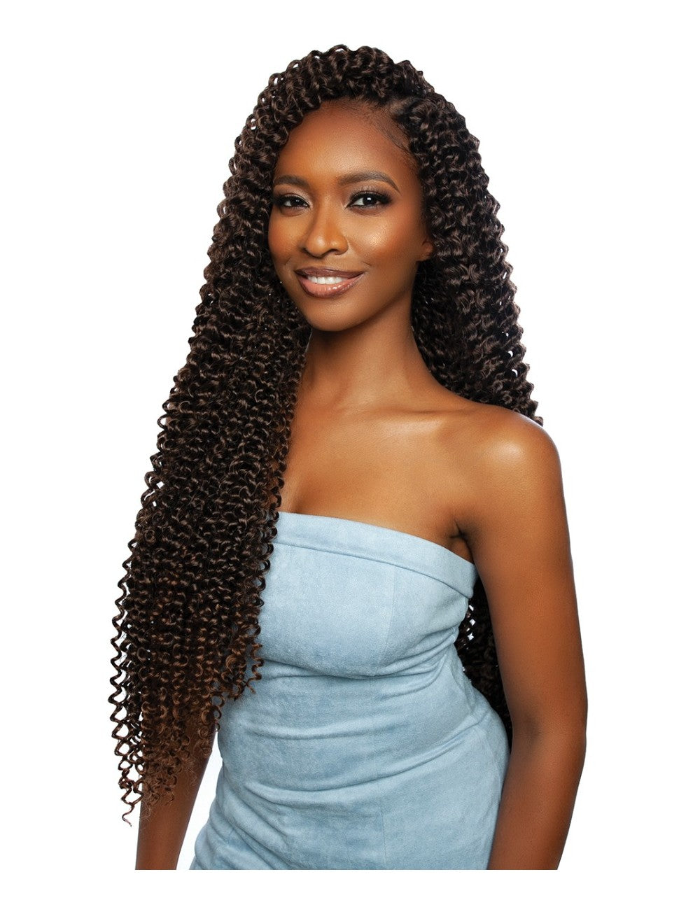 Mane Concept Afri Naptural Caribbean Bundle Crochet Braid - CB3001 WATER WAVE 30" - Elevate Styles