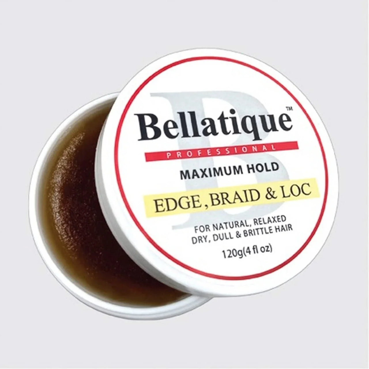 Bellatique Professional Edge Braid & Loc Gel - Maximum Hold 4 Oz