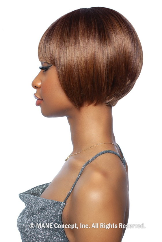 Mane Concept Brown Sugar Inverted Bob Wig BS1303 Skyla - Elevate Styles