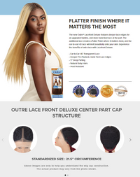 Thumbnail for Outre Premium Synthetic Lace Front Deluxe Wig Avalon 26