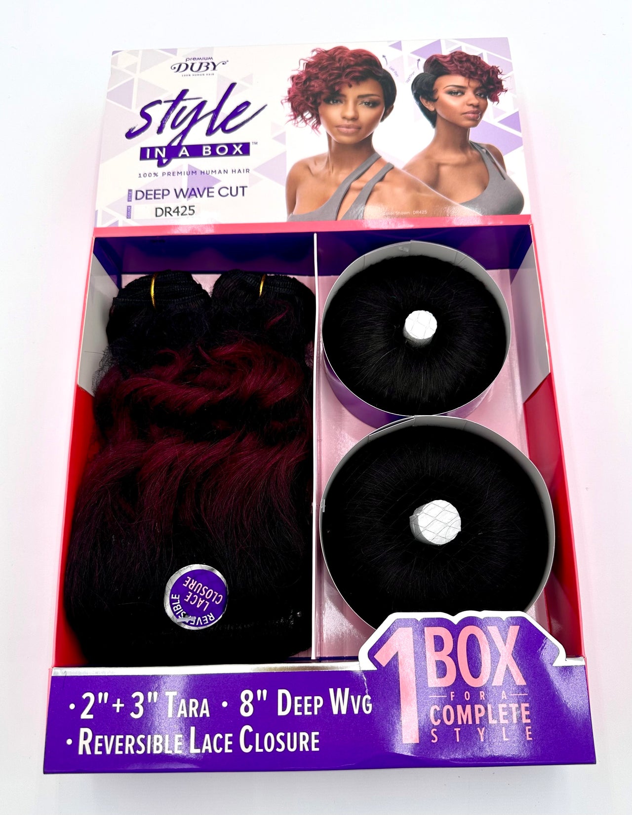 Outre Premium Duby 100% Human Hair Weave Style In A Box - Deep Wave Cut