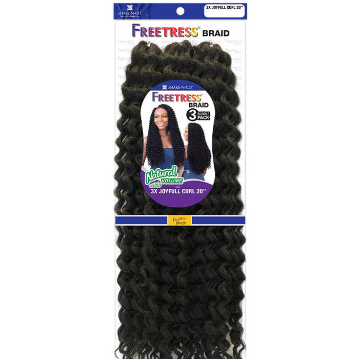 Shake N Go Freetress Braid 3x Joyfull Curl 20"