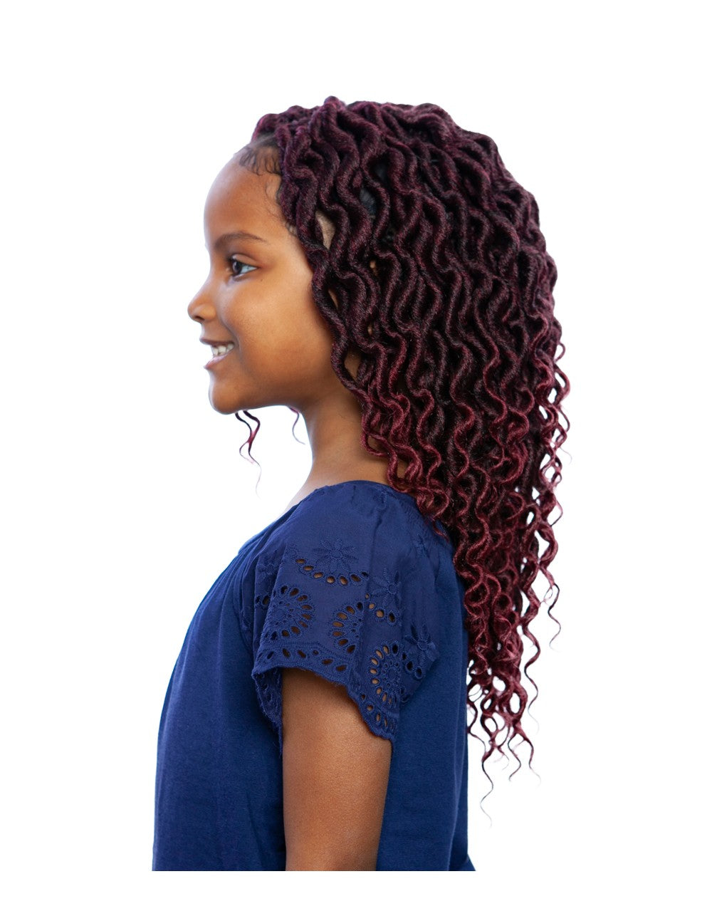 Mane Concept Afri Naptural Kids Crochet Braid Kids Locs Gigi Ripple Faux Locs 10" KLOC03 - Elevate Styles