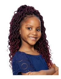 Thumbnail for Mane Concept Afri Naptural Kids Crochet Braid Kids Locs Gigi Ripple Faux Locs 10