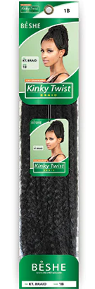 Beshe Synthetic Kinky Twist KT BRAID - Elevate Styles