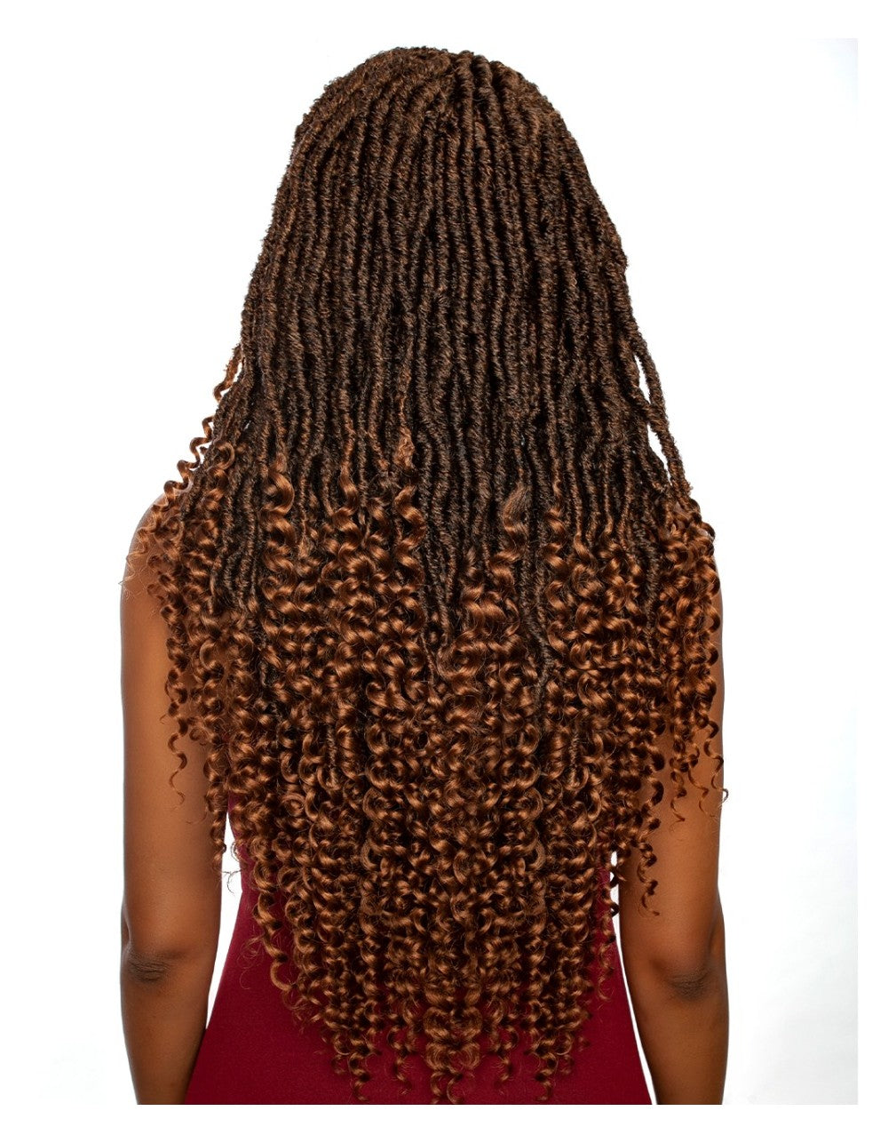 Mane Concept Crochet Braids Afri Natural - 2X GLITZY LUV LOCS 20” LOC204 - Elevate Styles