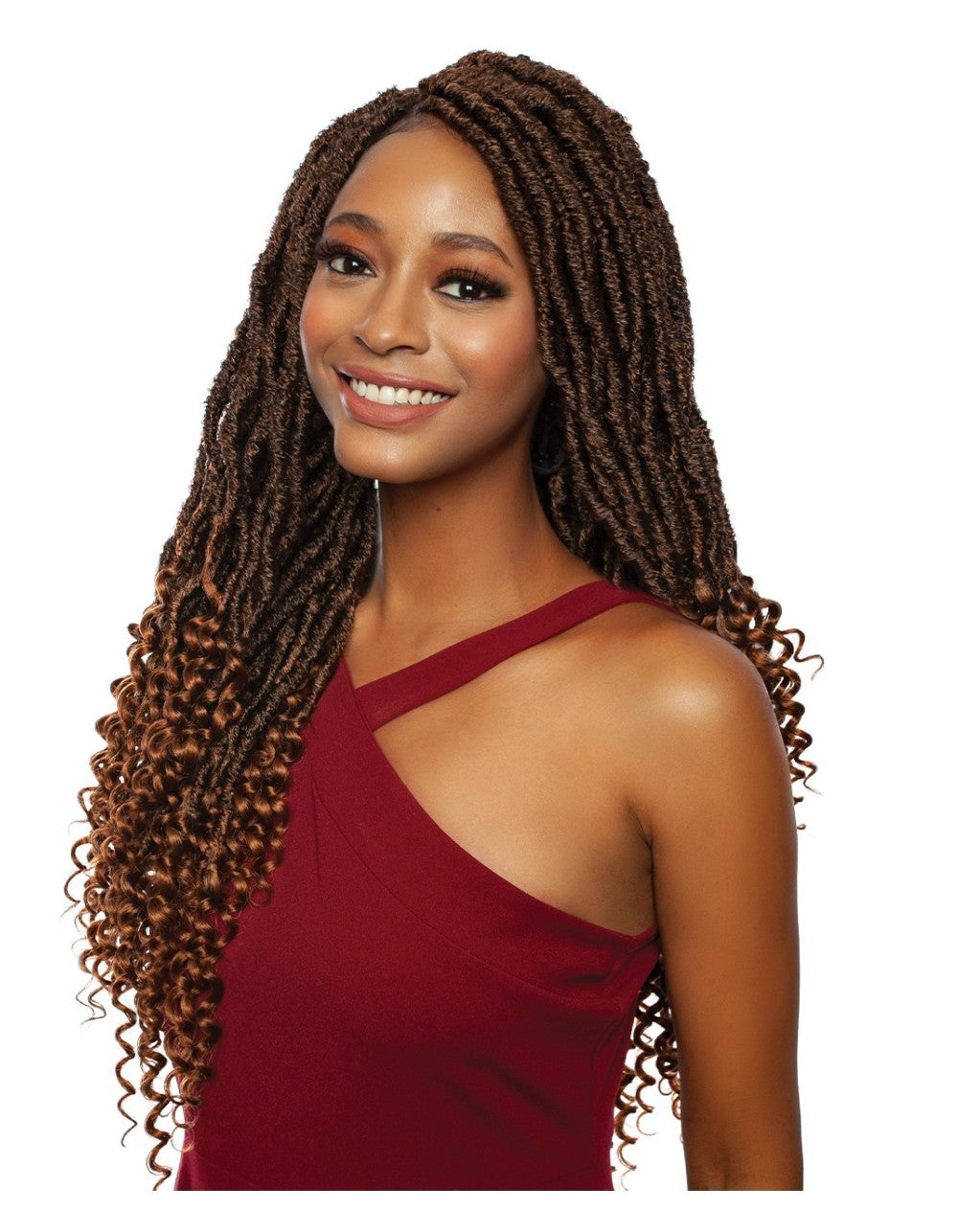 Mane Concept Crochet Braids Afri Natural - 2X GLITZY LUV LOCS 20” LOC204 - Elevate Styles