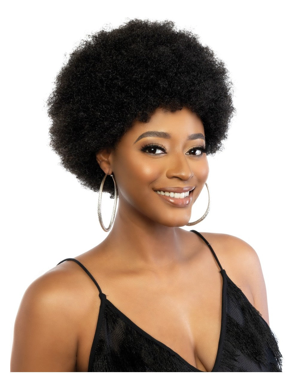 Mane Concept Red Carpet Afro Style Full Wig - SHORT AFRO CURLY RCP1080 - Elevate Styles